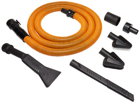 RIDGID VT2534 dual-layer hose extends reach for tight car spaces