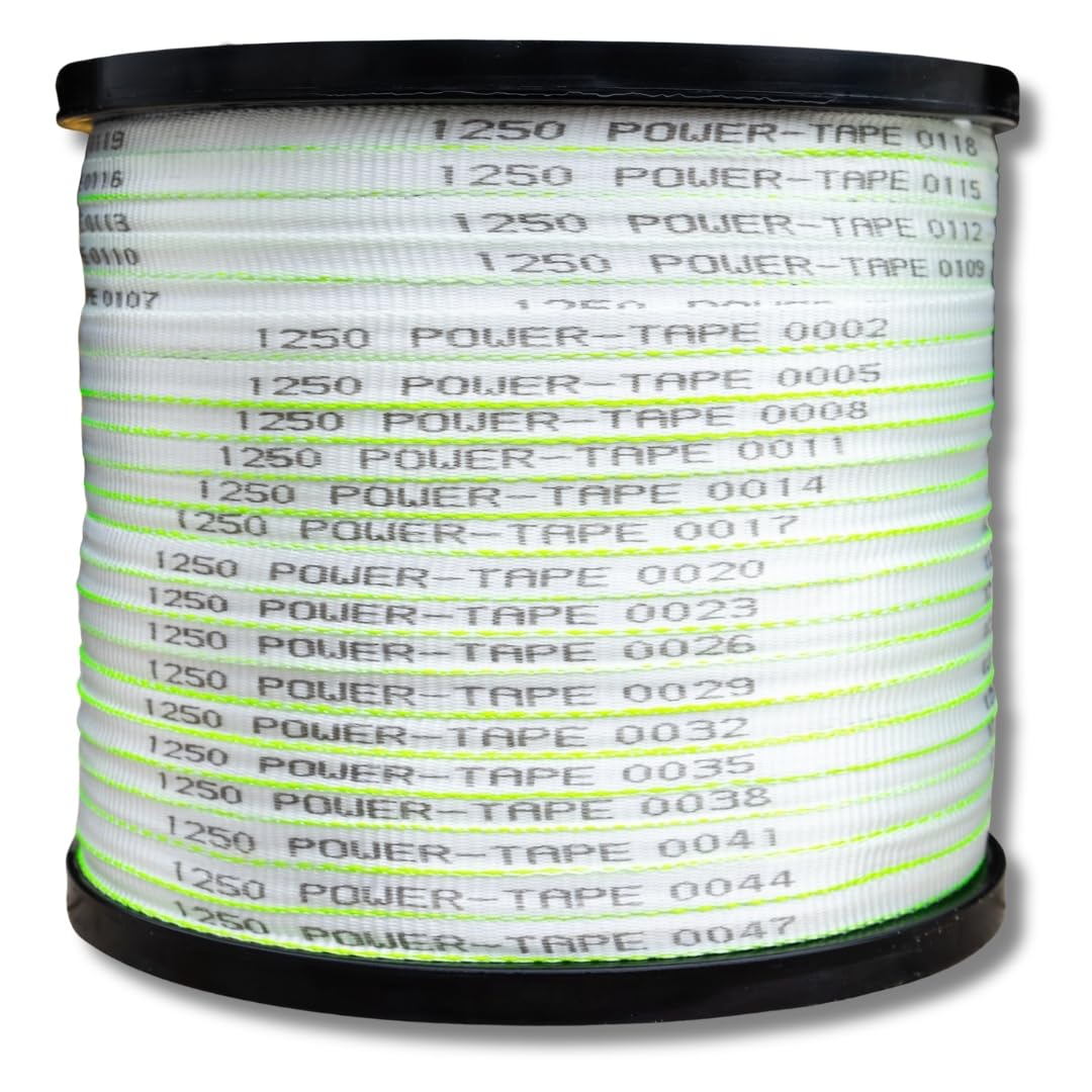 Right Rope Pull Tape Reel displaying durable low-friction pulling line for conduit work