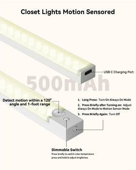 Rihvy 6 light kit with charging station and cable for organized setup