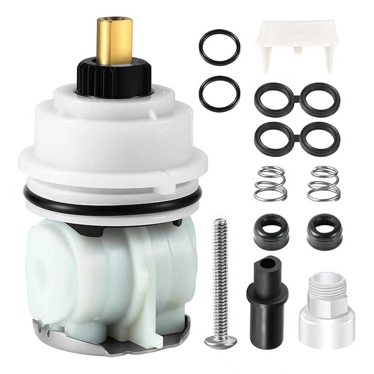 RILDWO Delta RP32104 shower-cartridge close-up, durable construction for lasting performance.