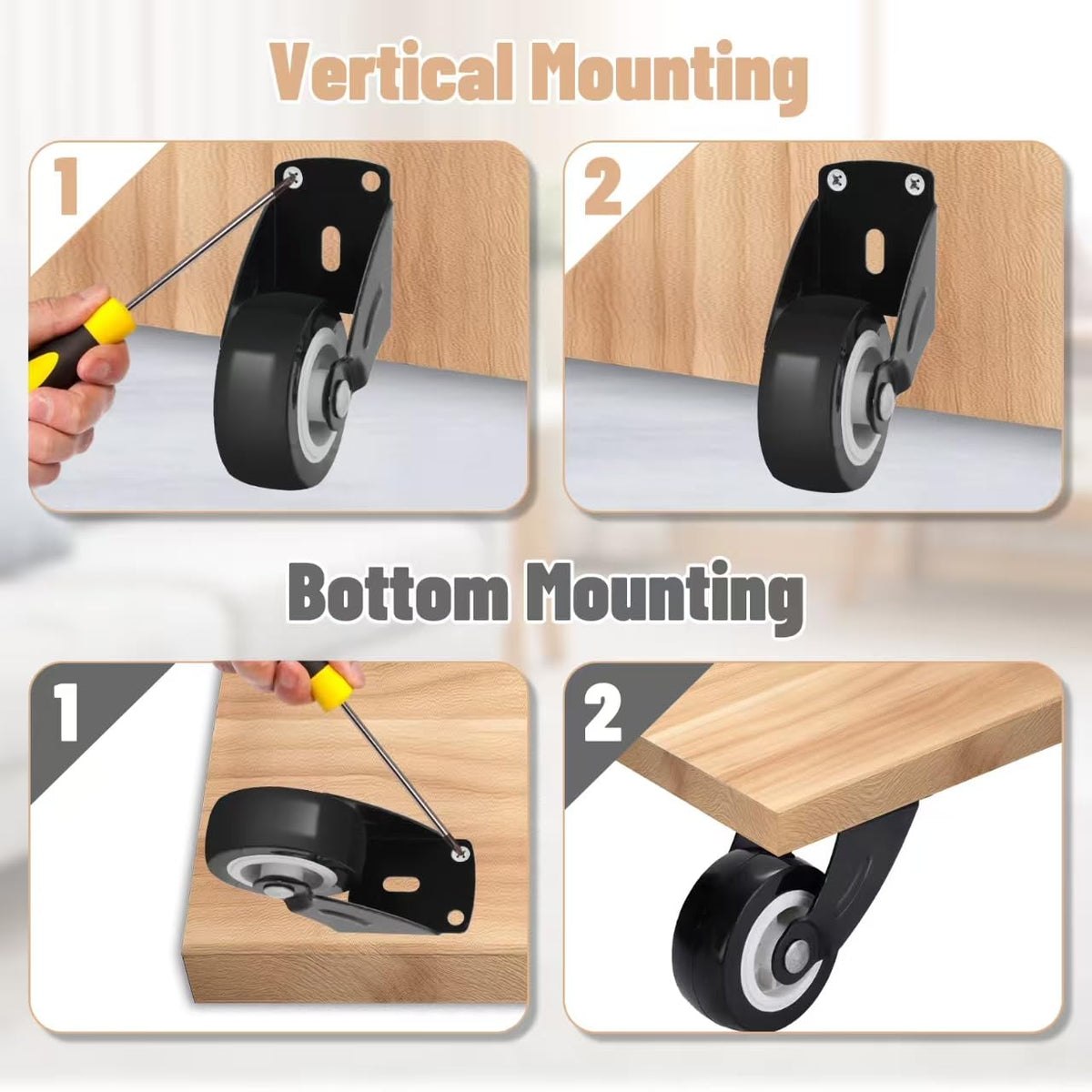 Rimigood easy installation for wooden doors and similar surfaces
