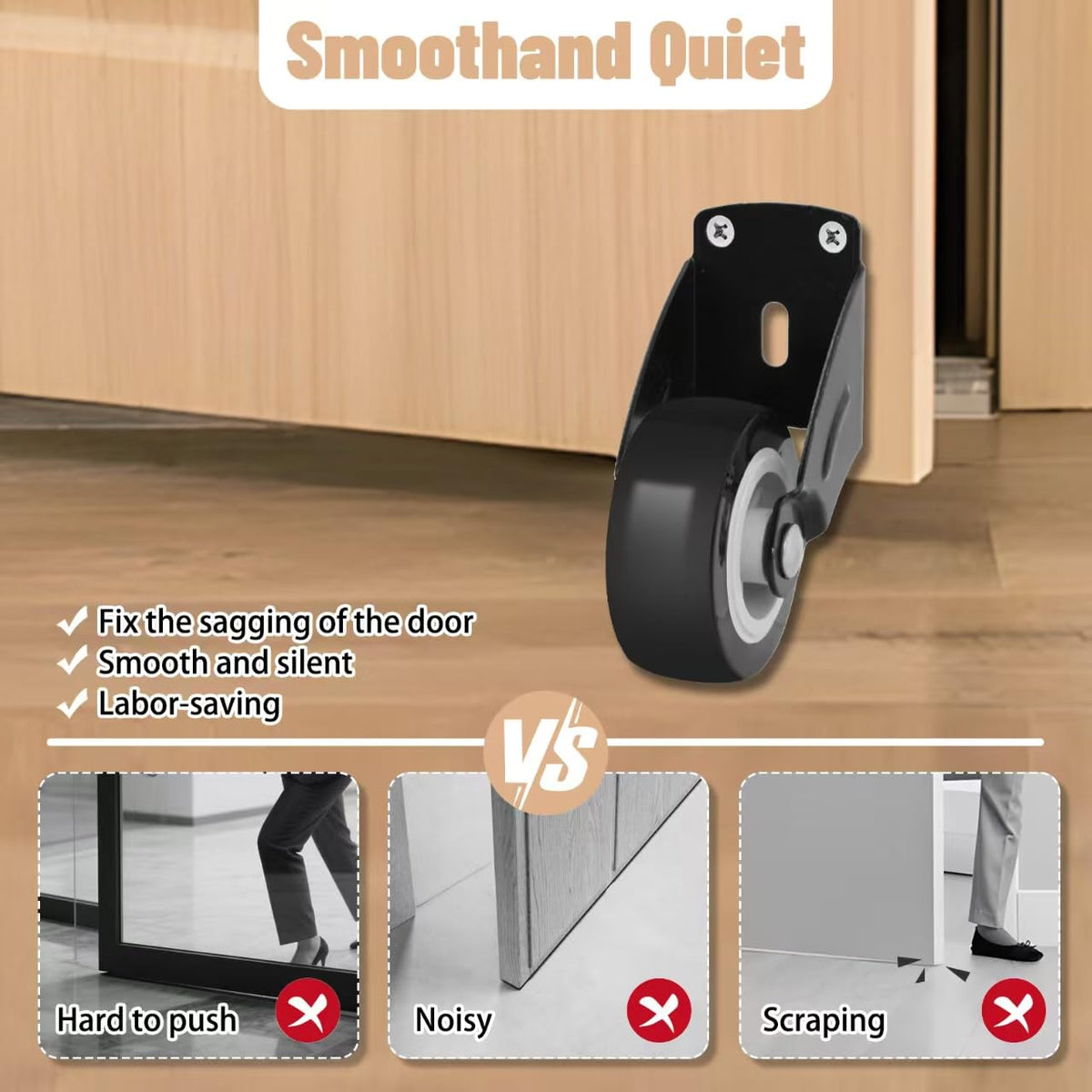 Rimigood multi-use wheel for workbenches, carts, and wooden furniture