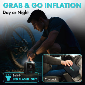 RIMiQ INFLATiQ compact design fits in any car trunk or drawer