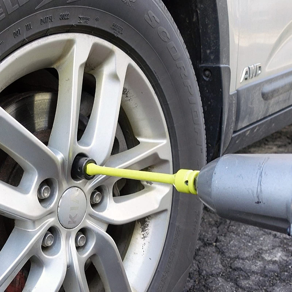 RIMKOLO lug-nut torque application supports consistent tightening.