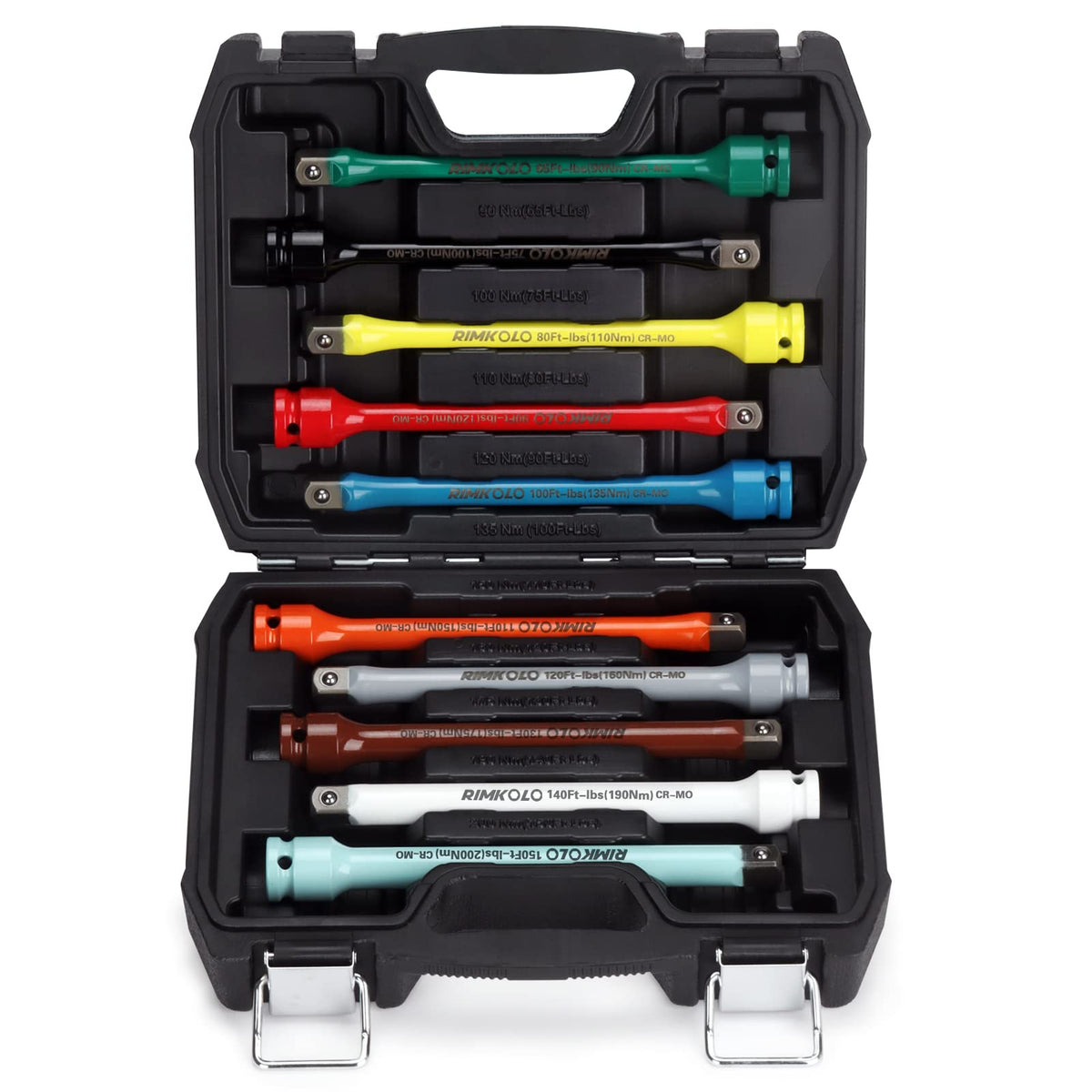 RIMKOLO torque sticks for 1/2-inch drive ensure precise lug nut torque.