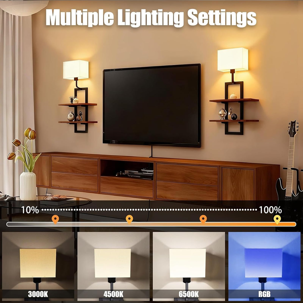RINBOU rechargeable bulbs with Type-C charging for cordless operation