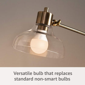 Ring A19 bulb with Amazon Sidewalk compatibility enables seamless smart home.