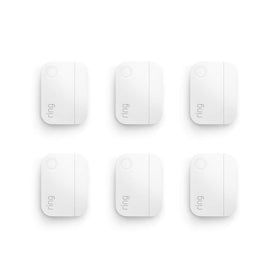 Ring Alarm Contact Sensor 6-Pack — front view shows slim, discreet sensors for doors or windows.