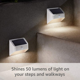 Ring Solar Steplight detects motion to brighten entryways