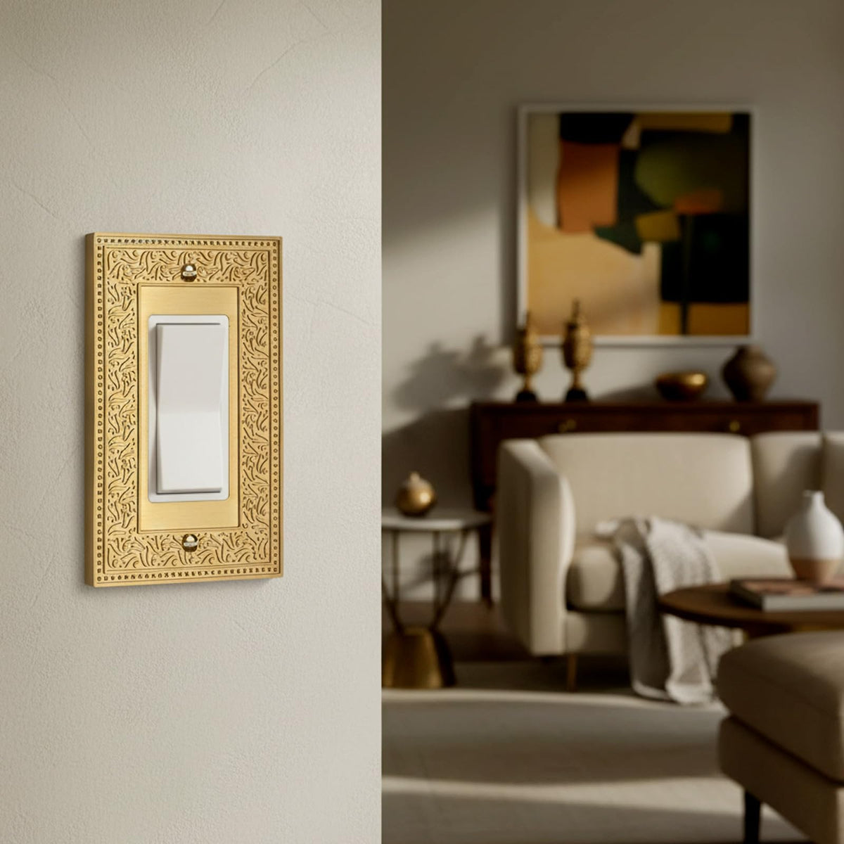 Rio Salto Laurel Collection beaded trim detail enhances vintage architectural charm.