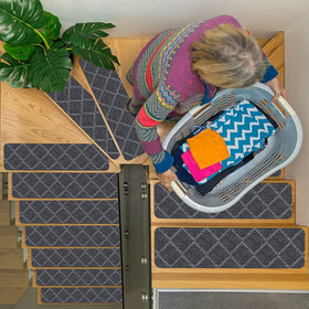 RIOLAND stair treads reduce noise for a quieter home