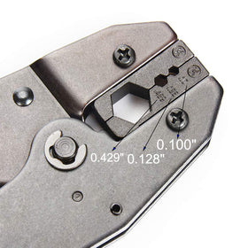 Riotaxy hex die 429 for 400-style cables ensures consistent crimps