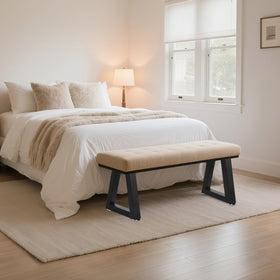 Rioychan DIY coffee table legs 16in trapezoid provide stable support and easy mounting.
