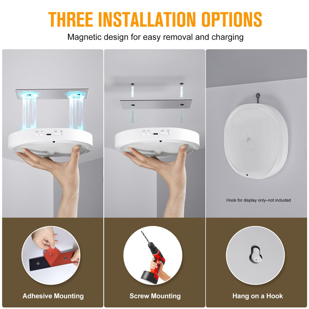 RIRIBEN adjustable color temperature light for customizable ambience