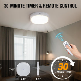 RIRIBEN 10k mAh closet light delivering long runtime