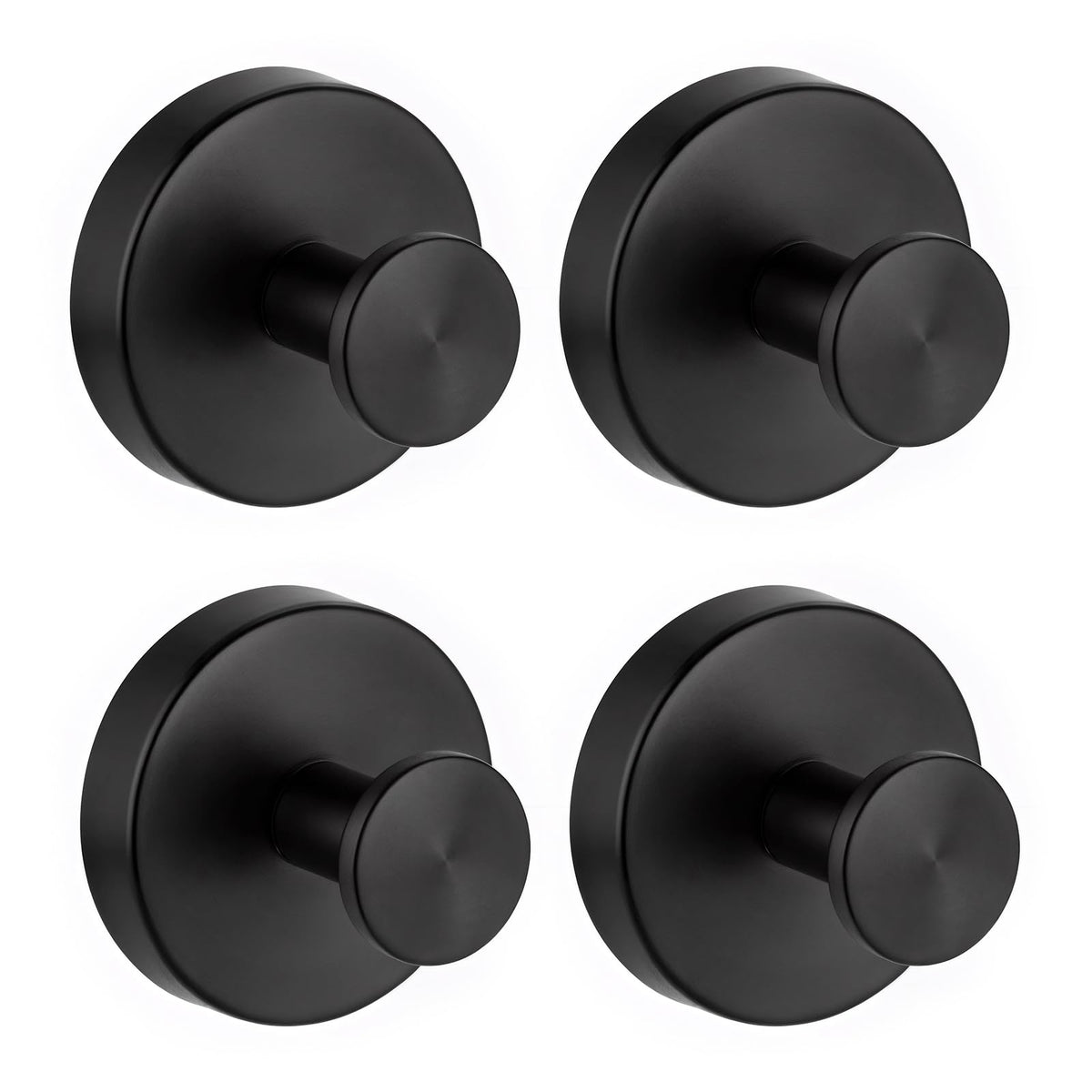 Rise age suction hooks on shower glass offer secure, no-drill organization.