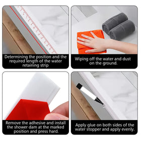Risunpet quarter-round molding supports DIY projects with flexible application.
