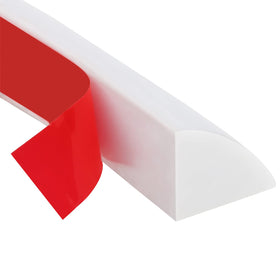 Risunpet flexible quarter round molding with adhesive strip for quick, clean installations.