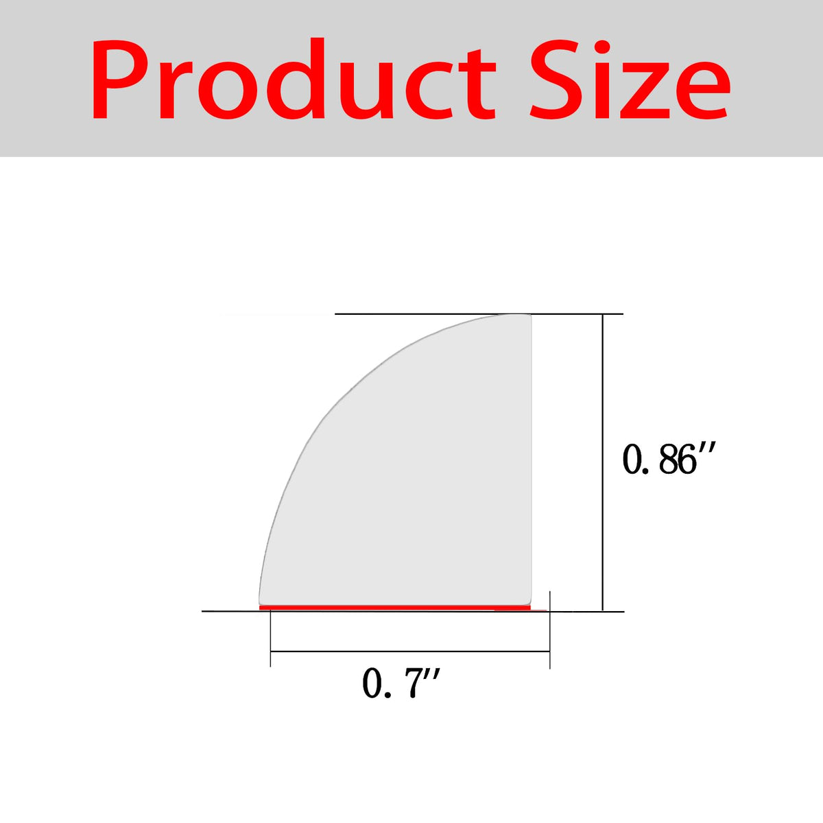 Risunpet quarter round molding shows soft elastic design for curved edges.