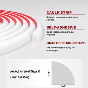 Risunpet self-adhesive 20ft trim for quick, tool-free installations.