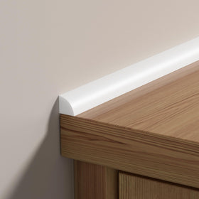 Risunpet slim quarter-round adhesive trim for small gaps along countertops.