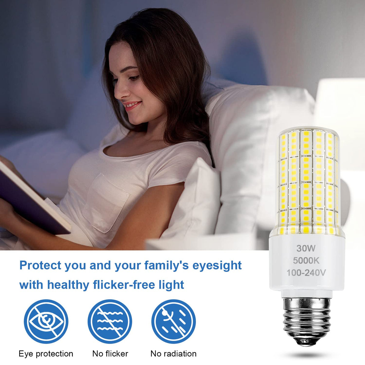 RIUVAO waterproof and dustproof LED bulb designed for damp environments