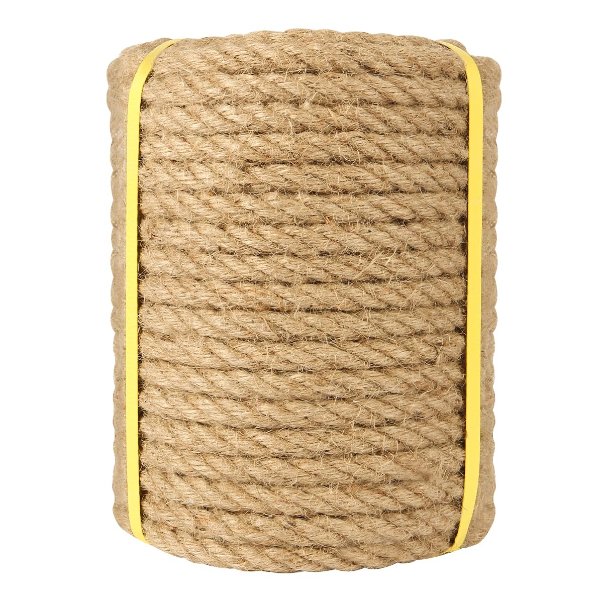 Riverlin jute rope 1/2 inch braided for outdoor strength and durability.