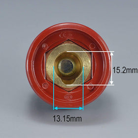 RiverWeld DINSE panel view demonstrates compact footprint for tight spaces.