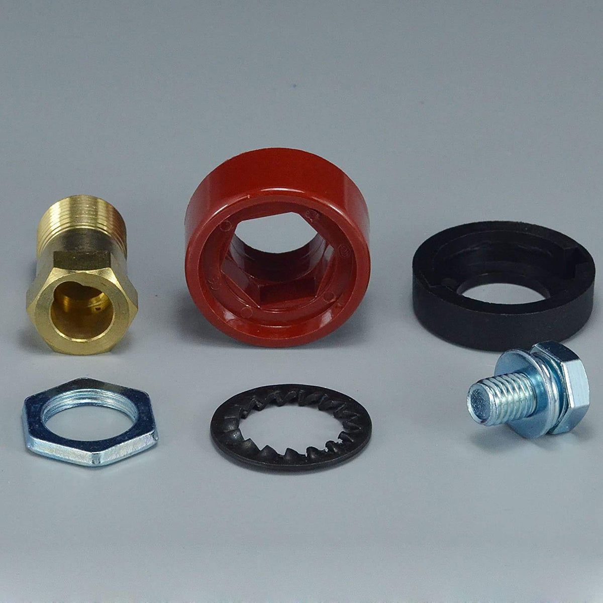 RiverWeld DKJ35-50 red plug offers clear polarity and fast energizing.