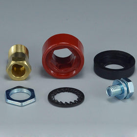 RiverWeld DKJ35-50 red plug offers clear polarity and fast energizing.