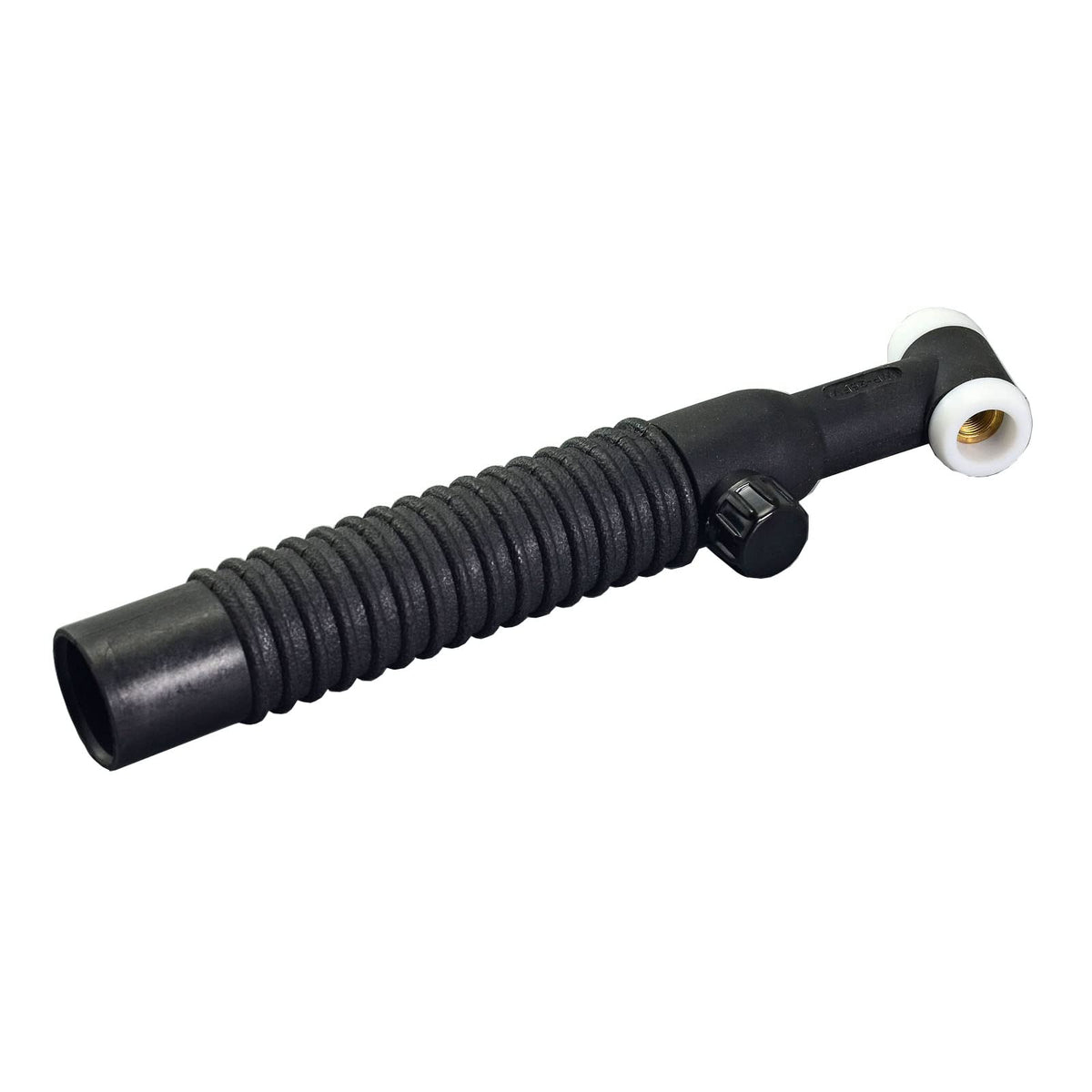 RiverWeld WP-26FV TIG torch head flexible design for tight angles.