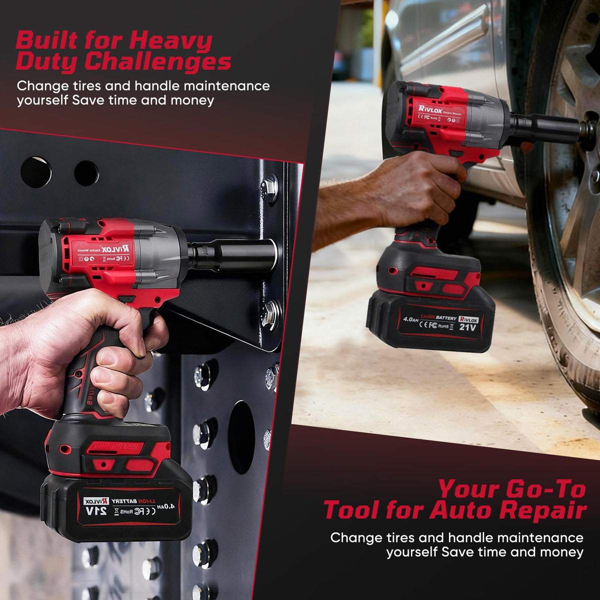 Rivlox wrench demonstrating three-speed modes for various jobs