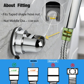 RIVOODS release card aids easy removal of suction cup