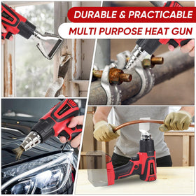 RIWELF packaging includes gun, four nozzles, and user manual.