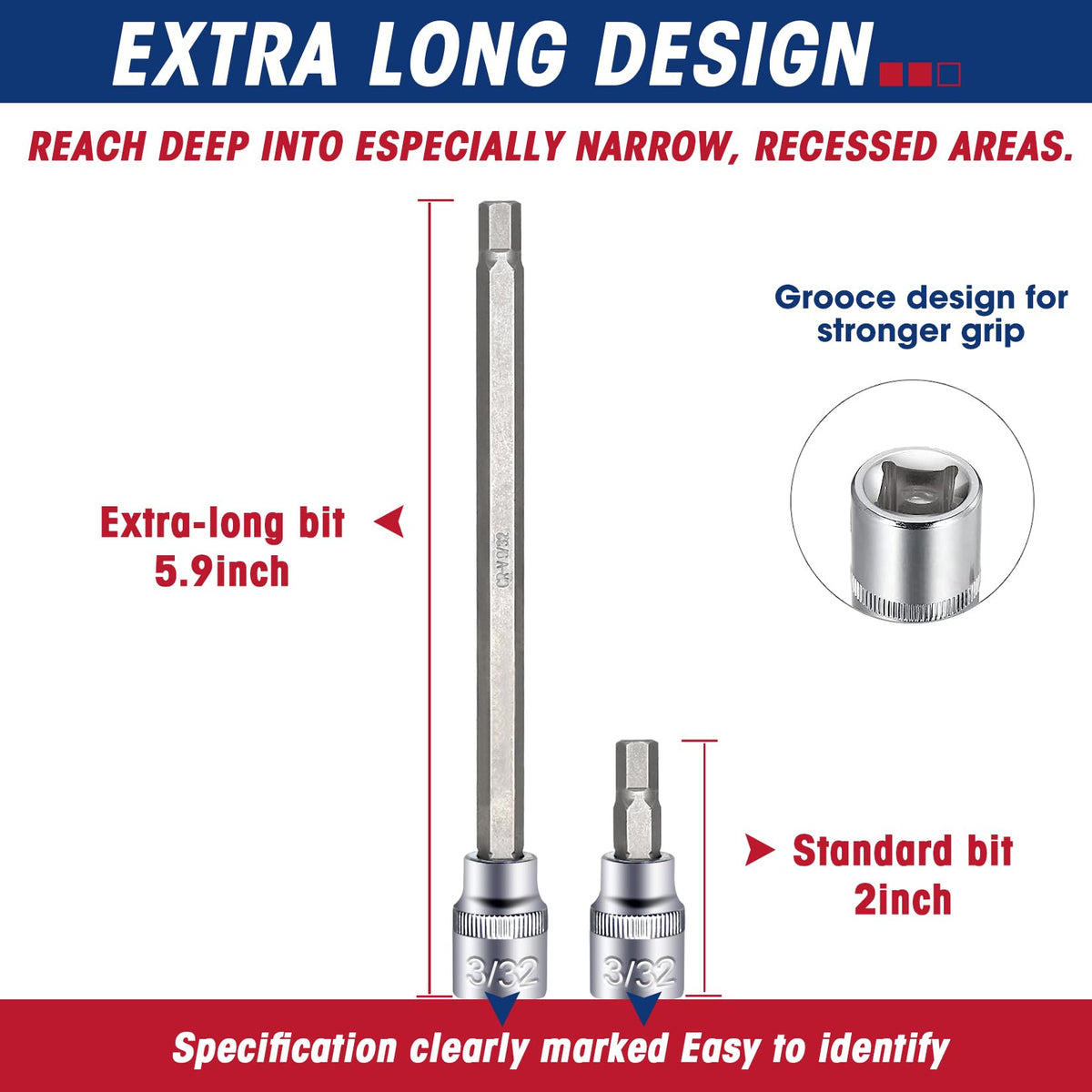 Rizom chrome vanadium steel construction for durable torque