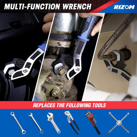 Rizom soft grip ergonomic handle reduces fatigue during use.