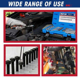 Rizom universal joint and adapter enable versatile drive compatibility.
