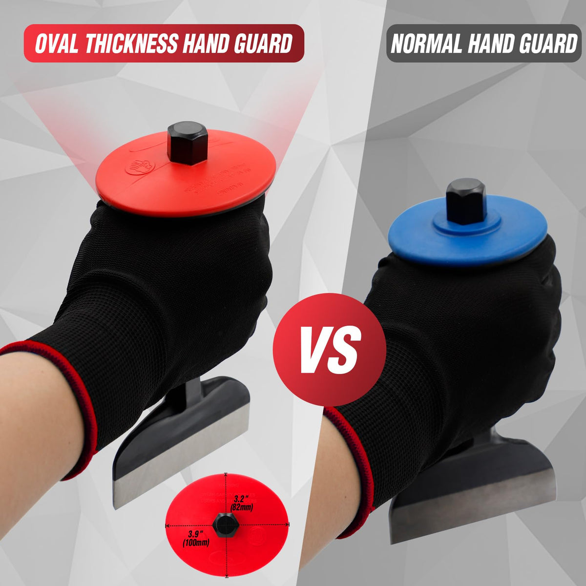 Rizom wide-application chisel suitable for brick, concrete, stone, ice, and tiles