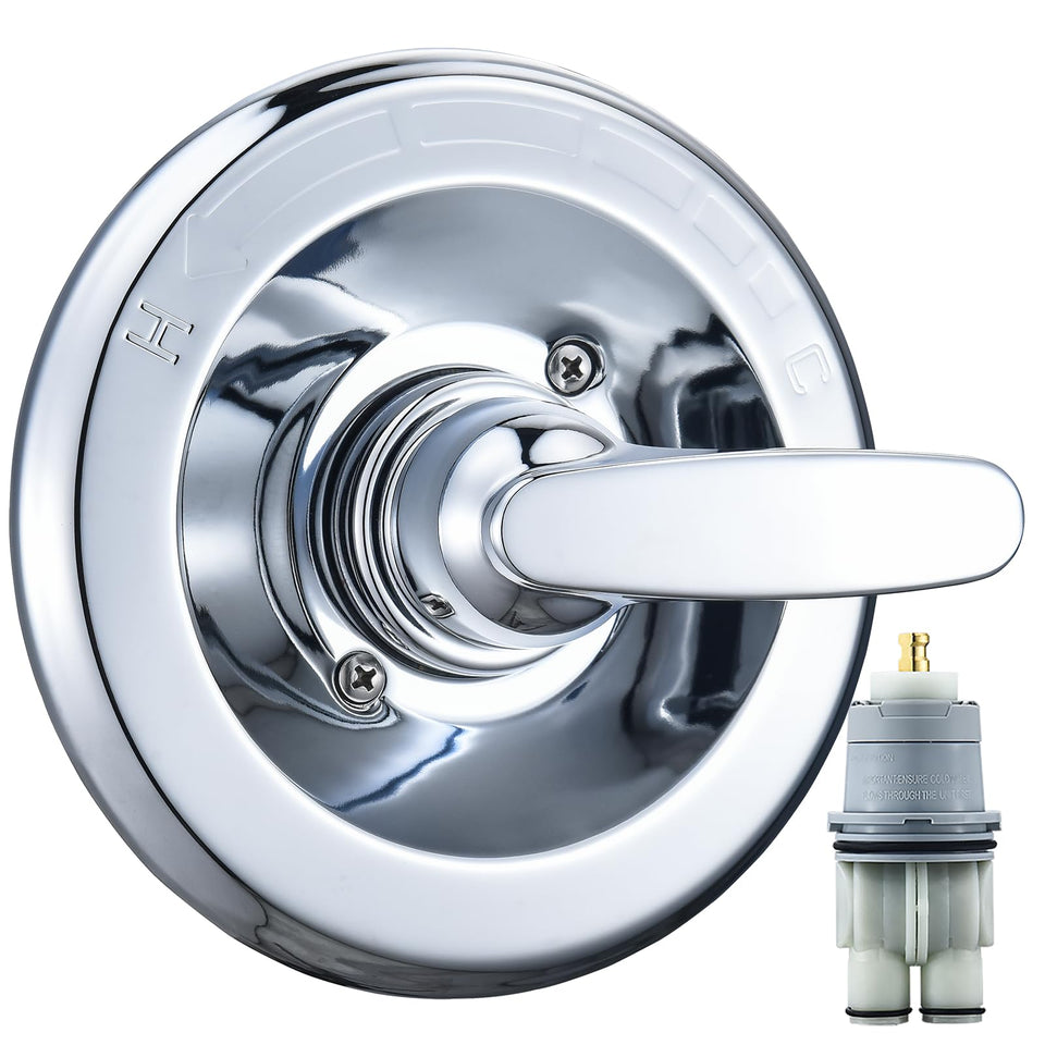 RJDIBAN Delta Classic 13 chrome trim kit compatible with R10000 valves.