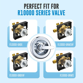 RJDIBAN Delta R10000 valve compatibility for steady water temperature.