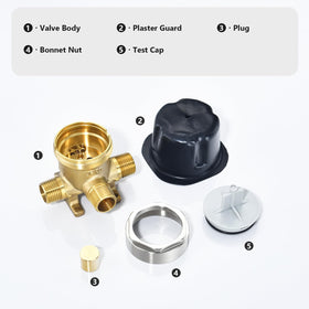 RJDIBAN R11000 pressure test cap enabling pre-install checks with air or water