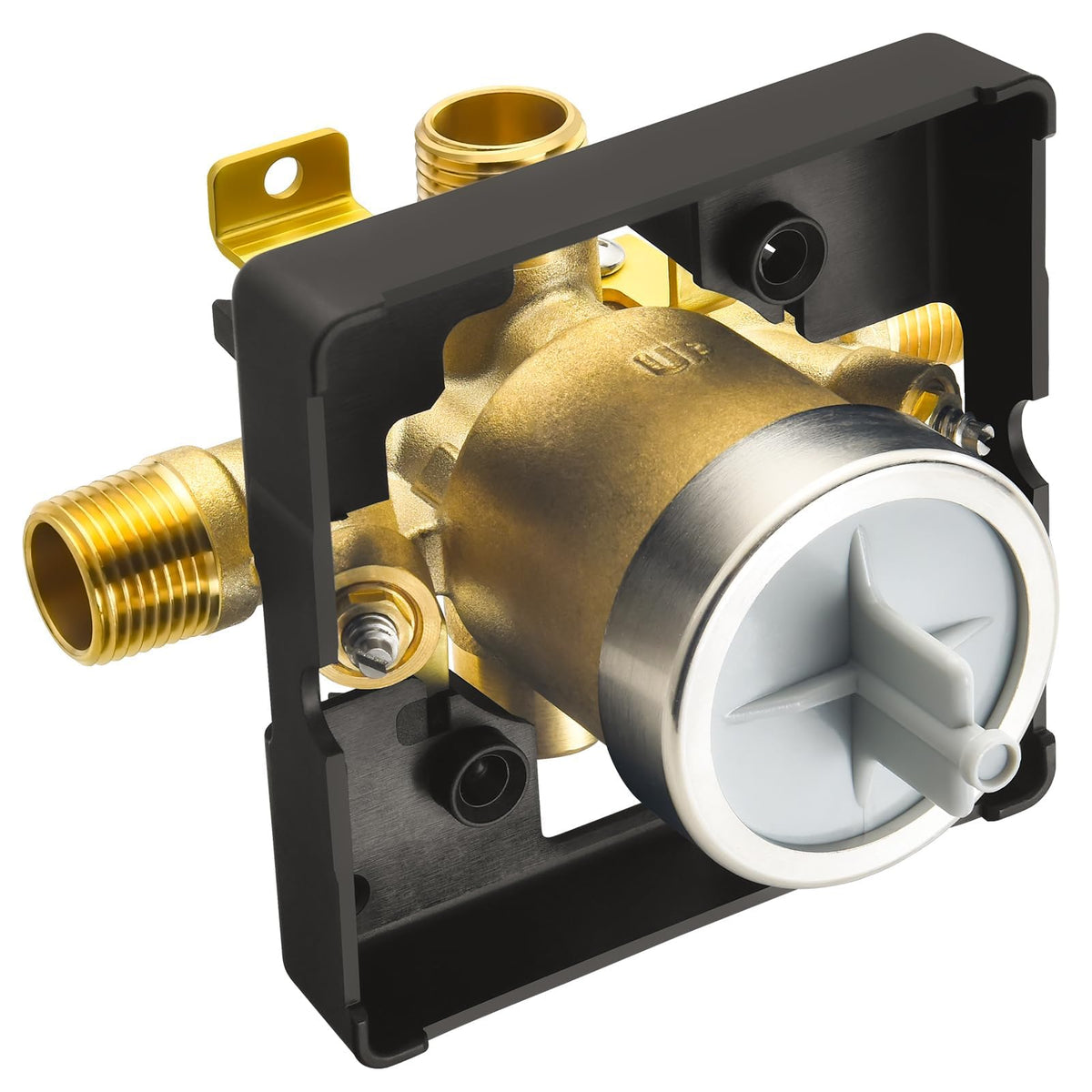 RJDIBAN shower valve base assembly for Delta R10000 with high-flow performance.