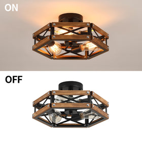 RKUCSR compatible with Edison bulbs for vintage-inspired glow