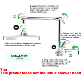 RLKDKJ adjustable angle feature enables personalized spray direction