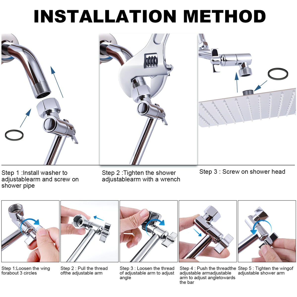 RLKDKJ included seals and tape simplify a secure, watertight seal.