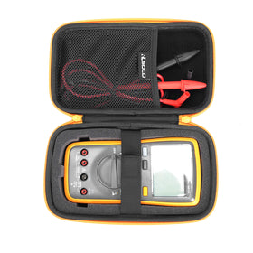 Attachable strap keeps the meter centered to prevent slips
