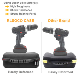 RLSOCO case mesh pocket stores leads and probes neatly.