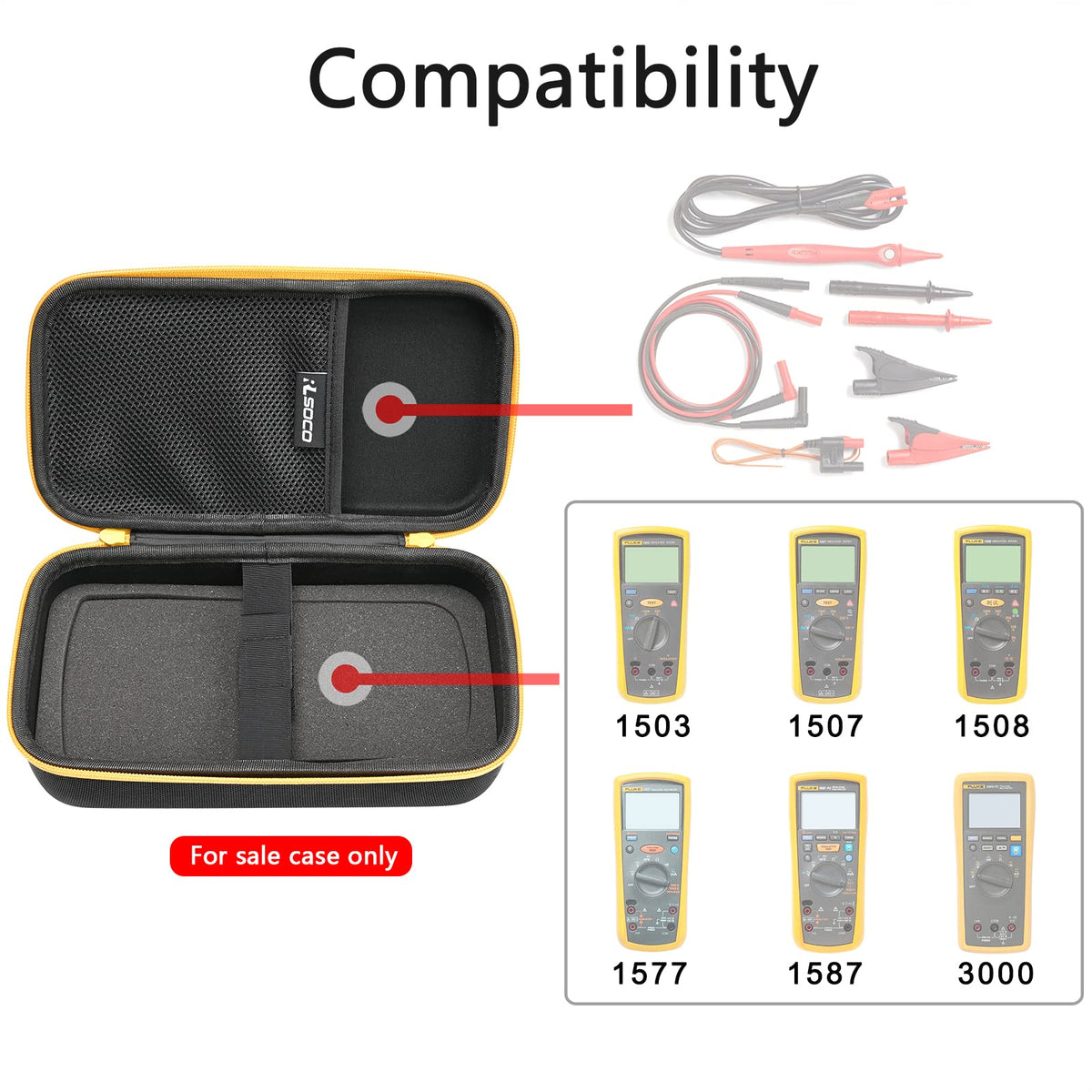 RLSOCO hard case bottom secure strap keeps device stable in transit.