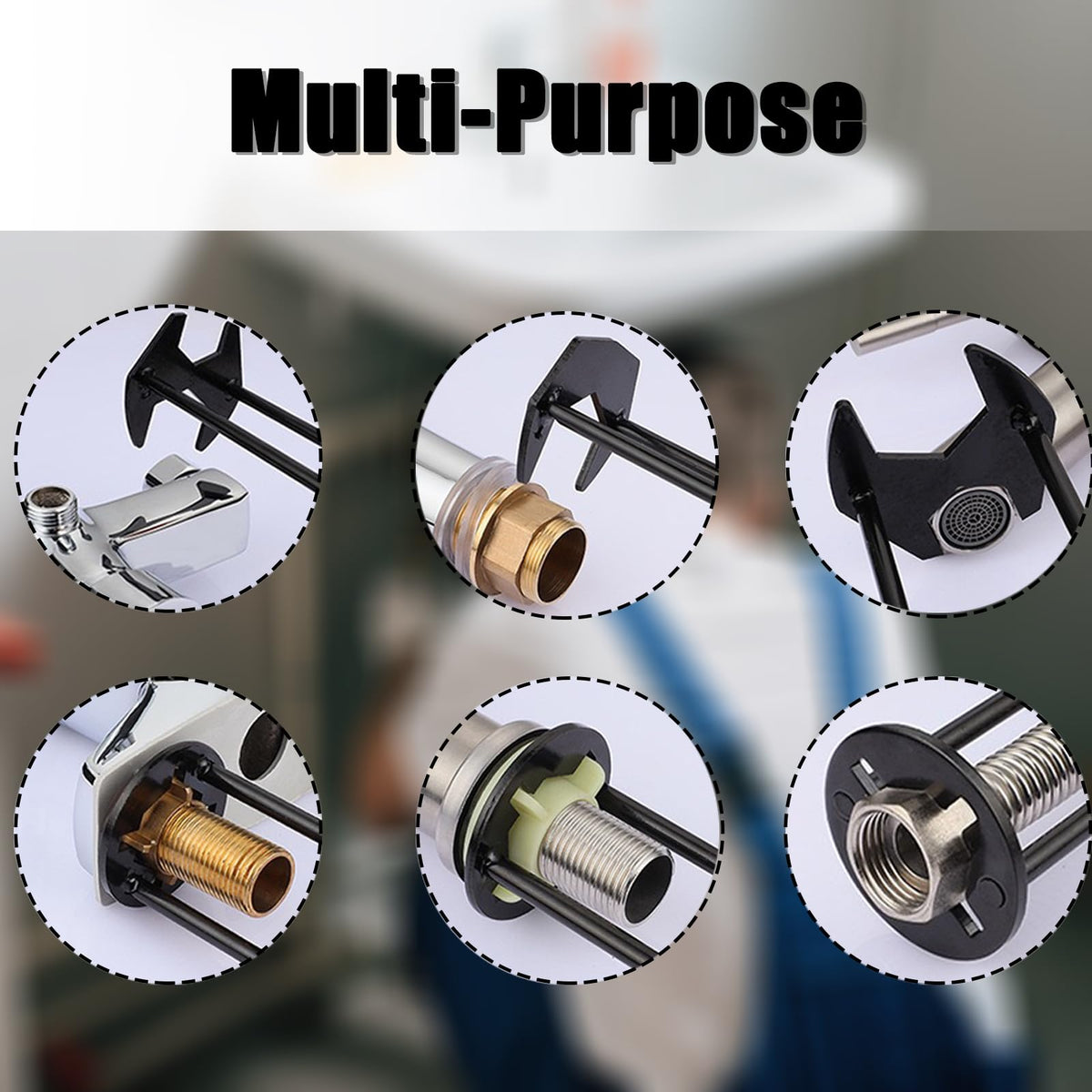 Rmannke 360-degree reach design enables access to elbows in tight spaces.