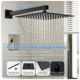 RNDIOZD extendable stainless steel hose enables reach for showers and cleaning.